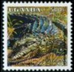 Uganda 1995 - set Reptiles: 500 sh