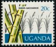 Uganda 1975 - set Ugandan crops: 20 c
