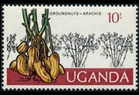 Uganda 1975 - set Ugandan crops: 10 sh