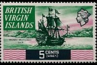 British Virgin Islands 1970 - set Ships: 5 c