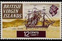 British Virgin Islands 1970 - set Ships: 12 c