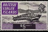 British Virgin Islands 1970 - set Ships: 5 $