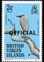 British Virgin Islands 1986 - set Birds: 2 c