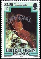British Virgin Islands 1985 - set Marin life: 2,50 $
