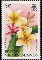 British Virgin Islands 1991 - set Flowers: 5 c