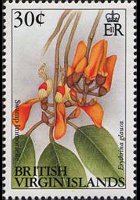 British Virgin Islands 1991 - set Flowers: 30 c
