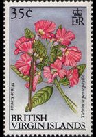 British Virgin Islands 1991 - set Flowers: 35 c