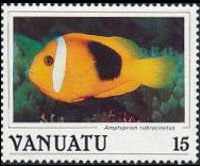 Vanuatu 1987 - serie Pesci: 15 v
