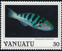 Vanuatu 1987 - serie Pesci: 30 v