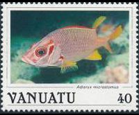 Vanuatu 1987 - set Fish: 40 v