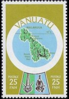 Vanuatu 1980 - serie Cartine: 25 fr