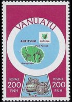 Vanuatu 1980 - set Maps: 200 fr