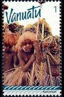 Vanuatu 1999 - serie Danze tradizionali: 1 v