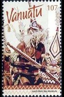 Vanuatu 1999 - serie Danze tradizionali: 107 v