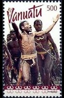 Vanuatu 1999 - serie Danze tradizionali: 500 v