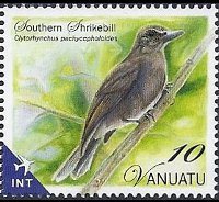 Vanuatu 2012 - serie Uccelli: 10 v