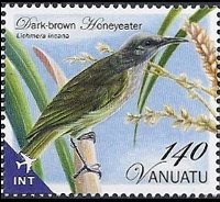 Vanuatu 2012 - serie Uccelli: 140 v