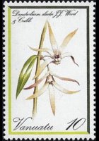 Vanuatu 1982 - set Orchids: 10 v