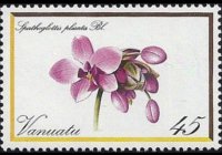 Vanuatu 1982 - set Orchids: 45 v