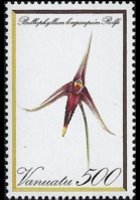 Vanuatu 1982 - set Orchids: 500 v