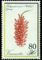 Vanuatu 1982 - set Orchids: 80 v su 30 v