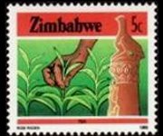 Zimbabwe 1985 - set Agriculture and industry: 5 c