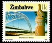 Zimbabwe 1985 - set Agriculture and industry: 11 c