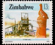 Zimbabwe 1985 - set Agriculture and industry: 12 c