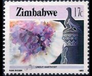 Zimbabwe 1985 - set Agriculture and industry: 17 c