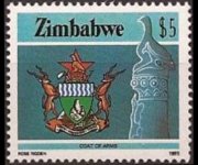 Zimbabwe 1985 - set Agriculture and industry: 5 $