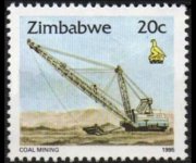 Zimbabwe 1995 - serie Agricoltura, industria e edifici: 20 c