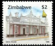 Zimbabwe 1995 - serie Agricoltura, industria e edifici: 2 $