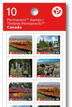 The 10-stamp booklet