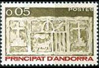 Andorra (amministrazione francese) 1983 - serie Primo stemma di Andorra: 0,05 fr