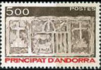 Andorra (amministrazione francese) 1983 - serie Primo stemma di Andorra: 5 fr