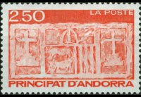 Andorra (amministrazione francese) 1983 - serie Primo stemma di Andorra: 2,50 fr