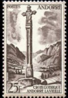 Andorra (amministrazione francese) 1955 - serie Vedute: 25 fr