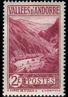 Andorra (amministrazione francese) 1932 - serie Vedute: 2 fr