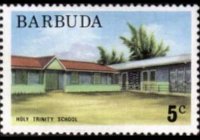 Barbuda 1974 - serie Motivi locali: 5 c