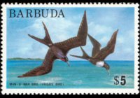 Barbuda 1974 - serie Motivi locali: 5 $