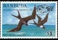 Barbuda 1974 - serie Motivi locali: 5 $