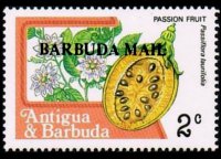 Barbuda 1983 - serie Frutti: 2 c