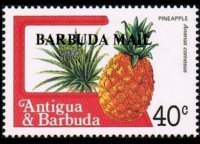 Barbuda 1983 - serie Frutti: 40 c