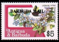 Barbuda 1983 - serie Frutti: 5 $