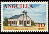 Anguilla 1967 - serie Soggetti vari: 10 c