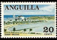 Anguilla 1967 - serie Soggetti vari: 20 c