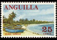 Anguilla 1967 - set Various subjects: 25 c