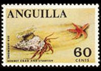 Anguilla 1967 - set Various subjects: 60 c