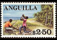Anguilla 1967 - serie Soggetti vari: 2,50 $