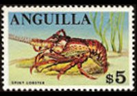 Anguilla 1967 - serie Soggetti vari: 5 $